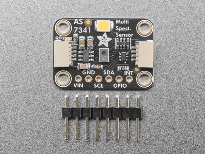 10-Channel Light / Color Sensor AS7341 - Qwiic @ electrokit (4 of 4)