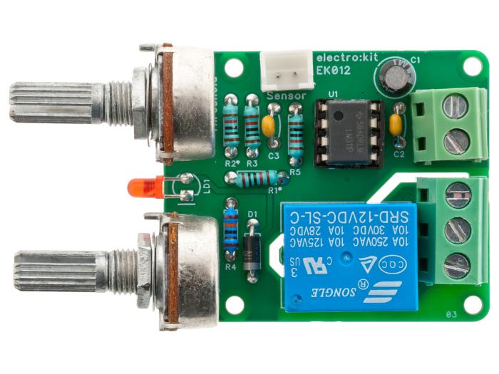 Termostat med relä och sensor - byggsats @ electrokit (6 av 6)