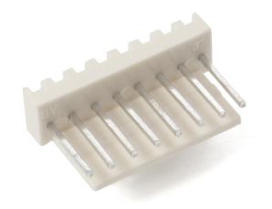 PCB header 2510-8AW 2.54mm 8-pin angle @ electrokit