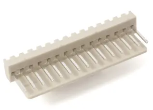 Kontakt 2510-15AW PCB 2.54mm 15-pol vinklad @ electrokit