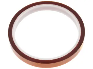 Kaptontejp - polyimidtejp 10mm x 30m 258°C @ electrokit