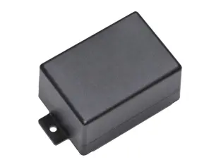 Apparatlåda 72x50x63mm svart @ electrokit