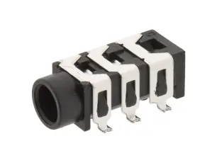 3.5mm hona 3-pol stereo SMD @ electrokit