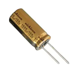 Electrolytic capacitor 100uF 50V 85C &oslash;8x11.5mm 2000h @ electrokit
