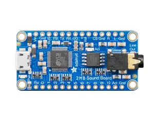 Audio FX trigger Sound Board 16Mb stereo line out @ electrokit
