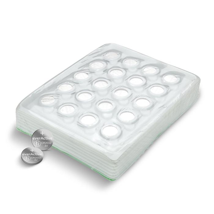 CR2032 battery lithium 3V 200-pcs industrial packing @ electrokit (3 of 4)