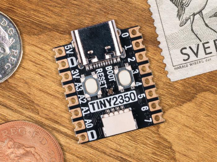 Pimoroni Tiny 2350 - Development board with RP2350 @ electrokit (2 of 2)