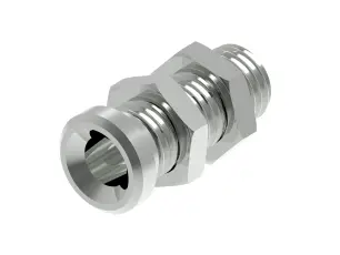Banana jack 4mm 36A female metal @ electrokit