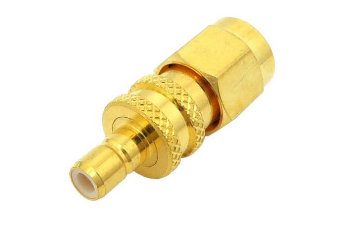 Adapter SMA hane till SMB hane @ electrokit (2 av 4)