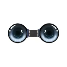 Två animerade ögon - ESP32-S3 med 2x 1.28" displayer @ electrokit