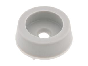 Apparatfot för M3 ø14x4.8mm grå gummi @ electrokit