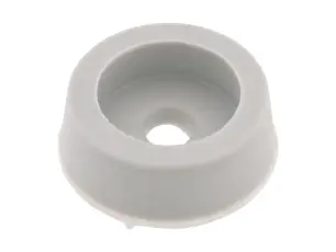 Apparatfot för M3 ø14x4.8mm grå gummi @ electrokit