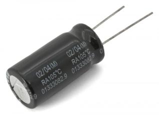 Electrolytic capacitor 68uF 400V 105C &oslash;18x25mm 10000h @ electrokit