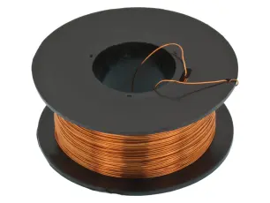 Koppartr&aring;d 0.60mm rulle 40m @ electrokit