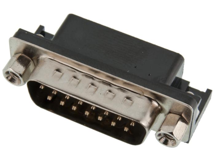 D-SUB 15 conn. male PCB @ electrokit (1 of 2)