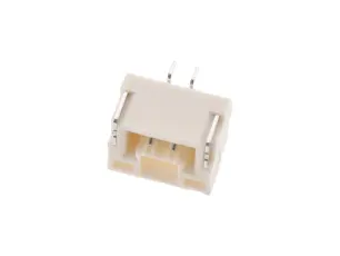 Stiftlist GH 2-pol 1.25mm vinklad @ electrokit