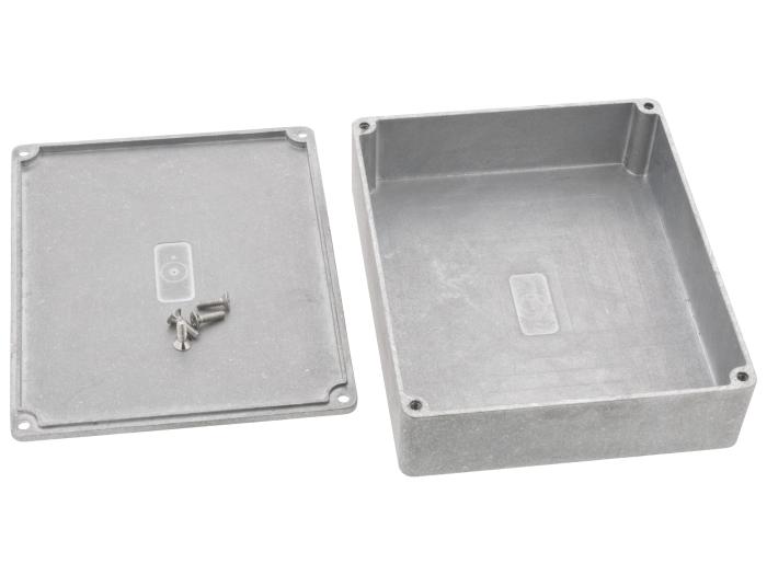Aluminiumlåda gjuten 145x121x39mm @ electrokit (2 av 2)