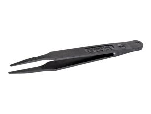 Pincett 115mm kolfiber ESD 130&deg;C - 2mm @ electrokit