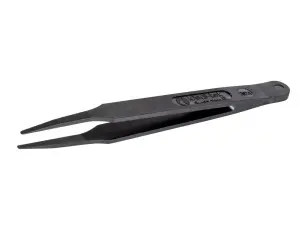 Pincett 115mm kolfiber ESD 130&deg;C - 2mm @ electrokit