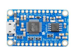 Adafruit Mini Audio FX Board 16Mb @ electrokit