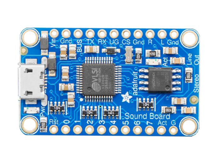 Adafruit Mini Audio FX Board 16Mb @ electrokit (1 of 6)