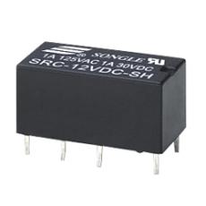 Relä SRC 5V 2-pol 1A 120VAC/30VDC NO/NC @ electrokit