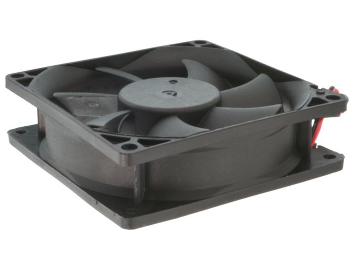 Fläkt 80x80x25mm 12V 120mA 3300rpm @ electrokit (2 av 3)