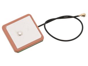 GNSS keramisk aktiv antenn L1 uFL @ electrokit