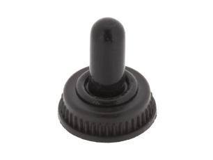 Gummiskydd f&ouml;r vippstr&ouml;mbrytare 1/4", vatten- och dammskydd @ electrokit