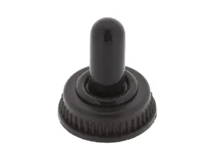 Gummiskydd f&ouml;r vippstr&ouml;mbrytare 1/4", vatten- och dammskydd @ electrokit