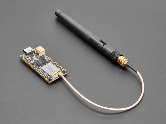Adafruit Feather RP2040 RFM95 868MHz @ electrokit (8 av 8)