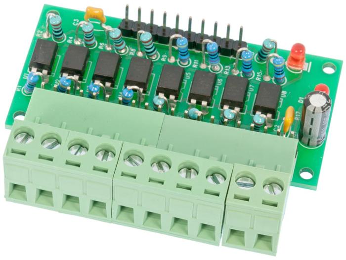 Isolated I/O board 8-ch EK014 @ electrokit (1 of 7)