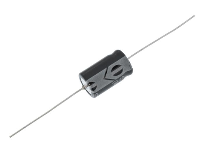 El.lyt 220uF 25V ø10x17 axiell @ electrokit (1 av 1)