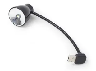 USB-LED-lampa till laptop 18cm svanhals @ electrokit