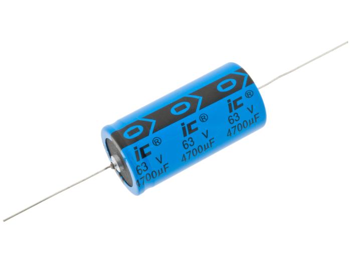 El.lyt 4700uF 63V axiell ø25x45mm @ electrokit (1 av 1)