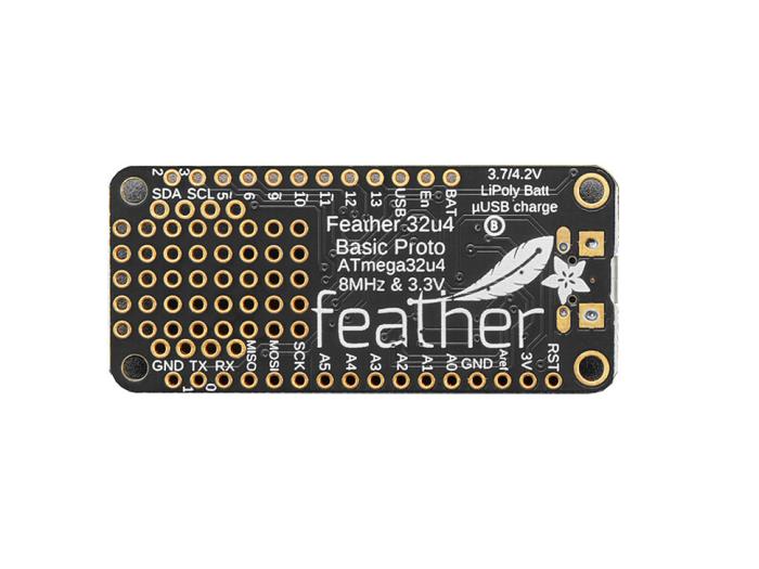 Adafruit Feather 32U4 Basic Proto @ electrokit (2 of 7)