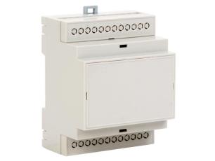 Kapsling f&ouml;r DIN-skena 4 modul @ electrokit