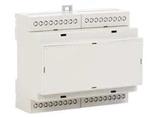 Kapsling f&ouml;r DIN-skena 6 modul @ electrokit