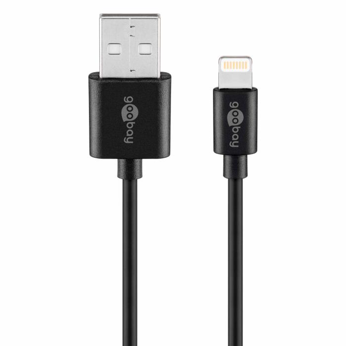 2-port USB-laddare 12W 2.4A för iPhone svart MFi-certifierad @ electrokit (3 av 5)