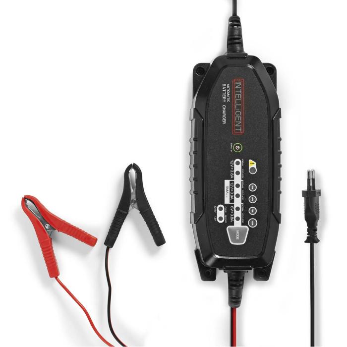 Smart 8 step battery charger for 12V GEL/AGM lead acid @ electrokit (3 of 7)