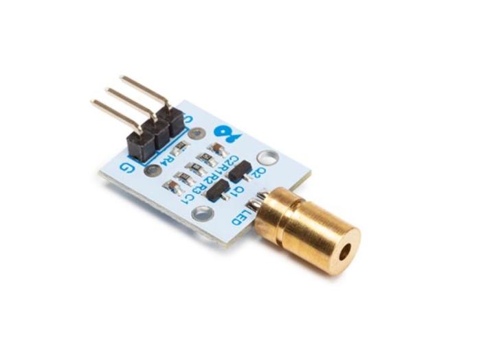 Röd laser modul 650 nm @ electrokit (1 av 3)