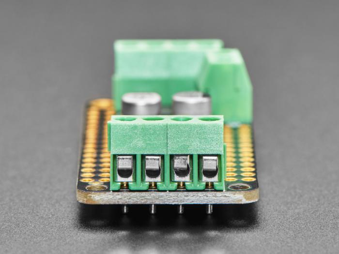 DC Motor + Stepper FeatherWing @ electrokit (4 av 8)