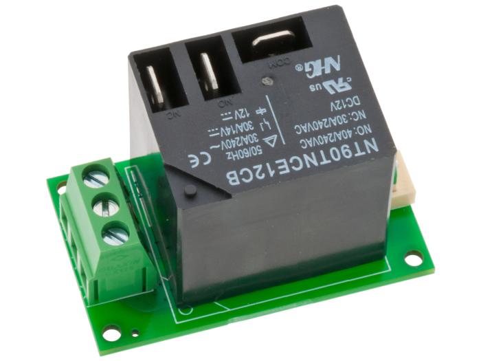 Relay module 12V 30A 4-pack soldering kit @ electrokit (5 of 6)