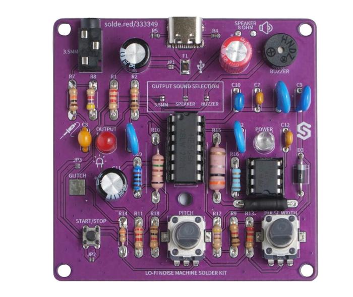Punk Console synthesizer - byggsats @ electrokit (2 av 4)