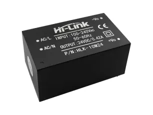 Switchat n&auml;taggregat AC/DC 24V 0.48A 10W - PCB @ electrokit