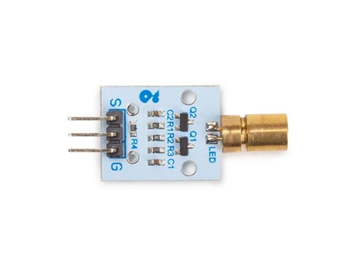 Röd laser modul 650 nm @ electrokit (2 av 3)