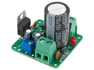 LM317 Justerbar Spänningsregulator @ electrokit