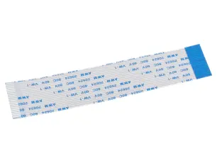 FPC-kabel 20-pol 1.0mm 100mm motsatt-sida @ electrokit