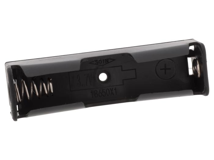 Batterihållare 1x18650 PCB stift @ electrokit (2 av 4)
