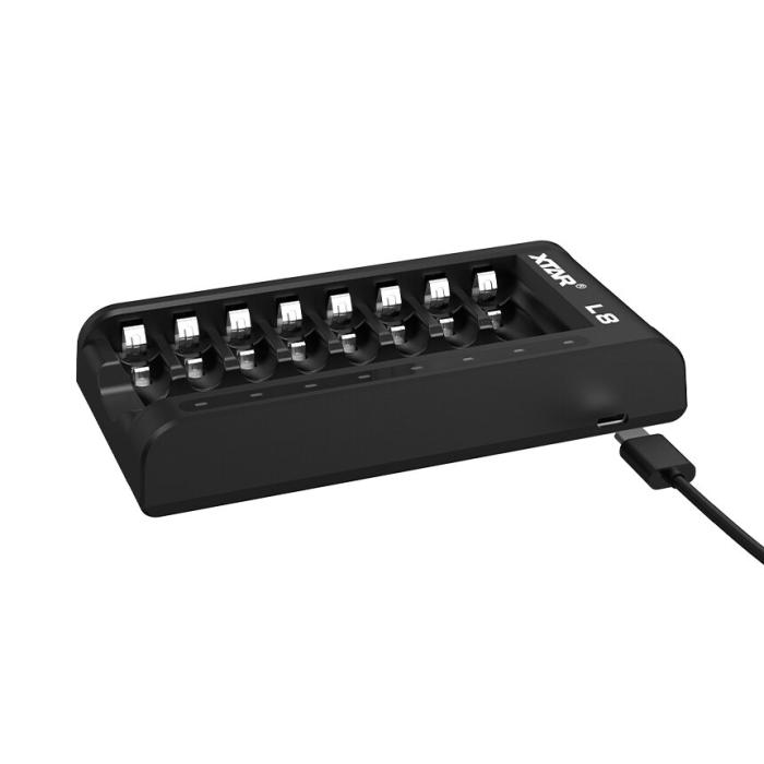 Smart batteriladdare 8x AAA/AA NiMH + 1.5V Li-Ion @ electrokit (5 av 8)